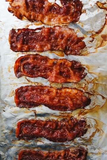 Cuisson du bacon avec le George Foreman Grill Easy As 1, 2, EAT