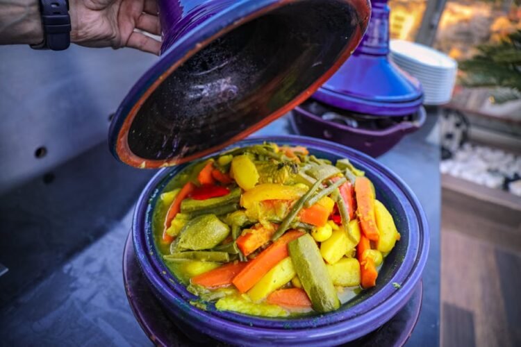 Poulet Fermier Tajine aux Lentilles et Légumes Racines