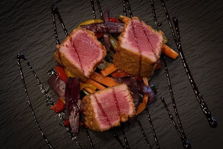 Thon Rouge Mariné Façon Meze, Avocat Écrasé