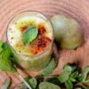 Mangue Rôtie Épicée au Miel et Sorbet Citron