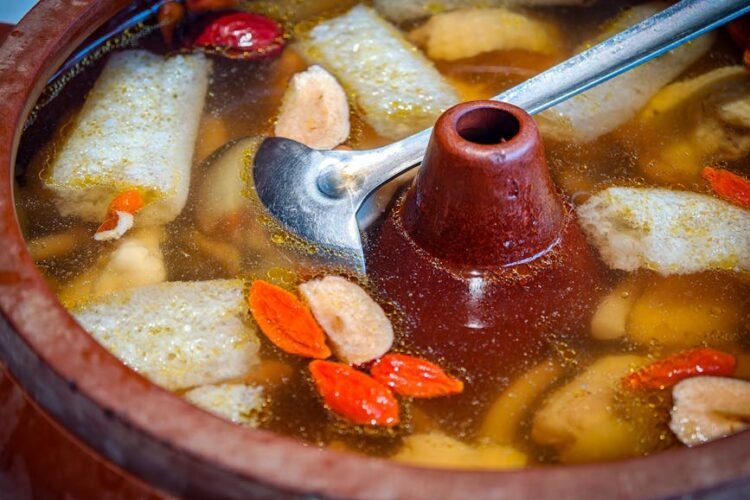 Mijoté de Parmesan Umami, Patate Douce au Gingembre