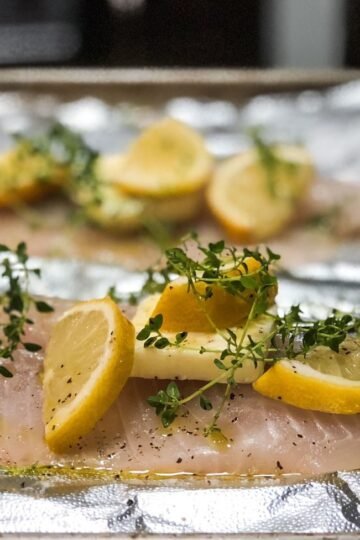 Dorade Royale Mexicaine en Papillote, Fenouil Braisé