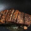 Bar Sauté au Gingembre, Lentilles Vertes et Wakamé