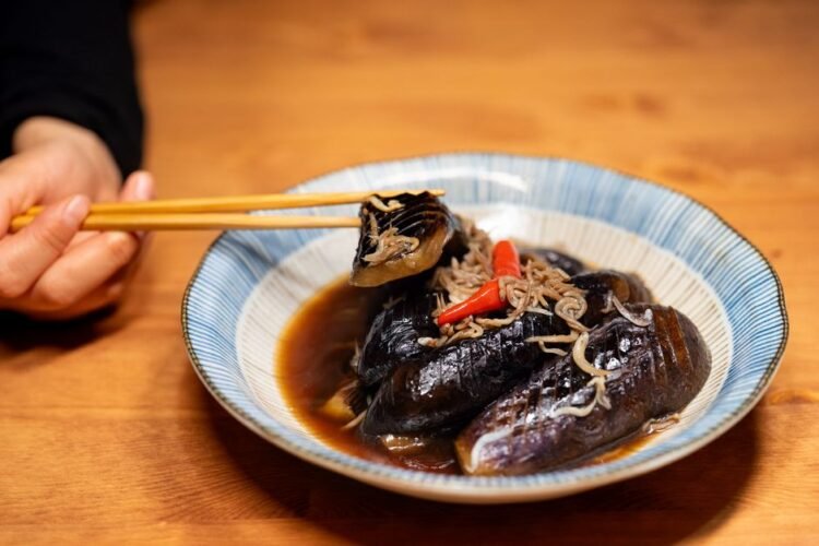 Braisé de Chou au Parmesan, Aubergines Confites