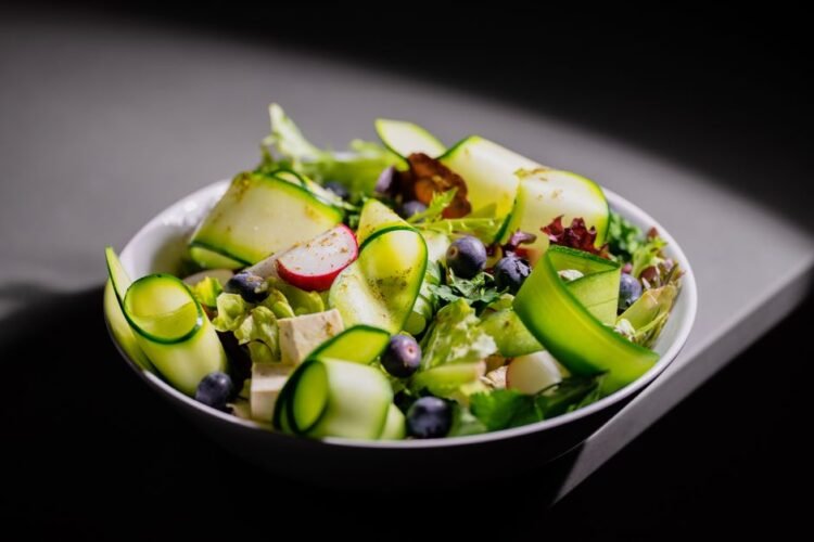 Feta Marinée Citron, Concombre et Roquette Poivrée