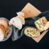 Pois Chiches Grillés Halloumi Plancha Roquette Fraîche