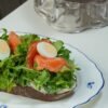Truite Fumée Pochée, Crème Anisée, Roquette Poivrée