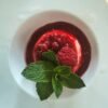 Ricotta Crémeuse Confit de Framboises au Basilic