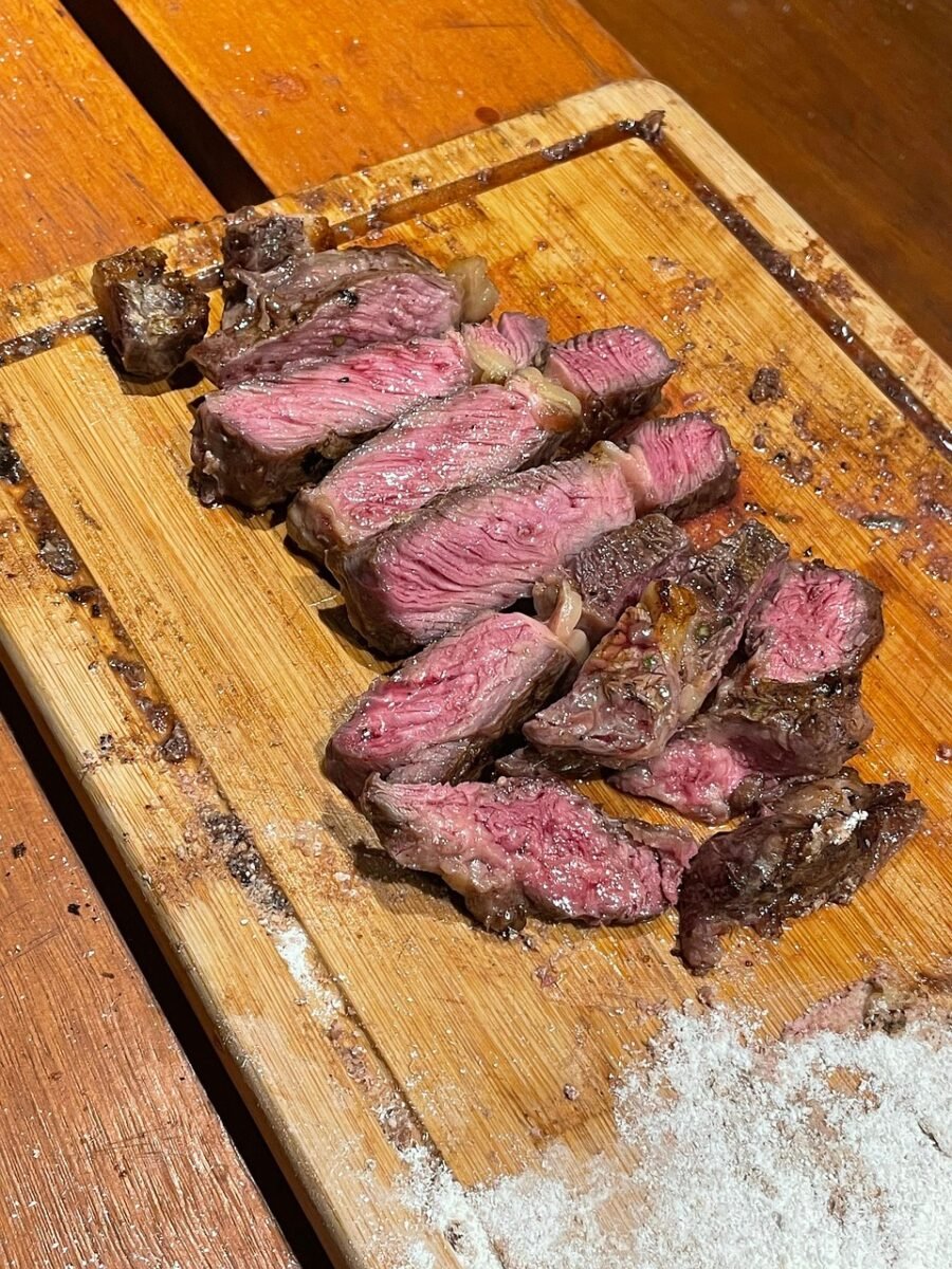 entrecote steak, steak, beef, food, kitchen