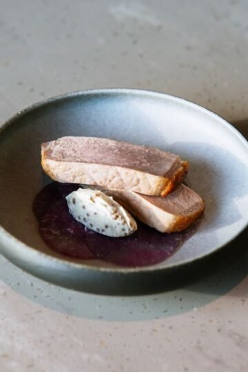 Foie Gras Poché, Légumes Marinés aux Agrumes
