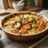 Crevettes Thaï Gratinées et Fenouil Braisé