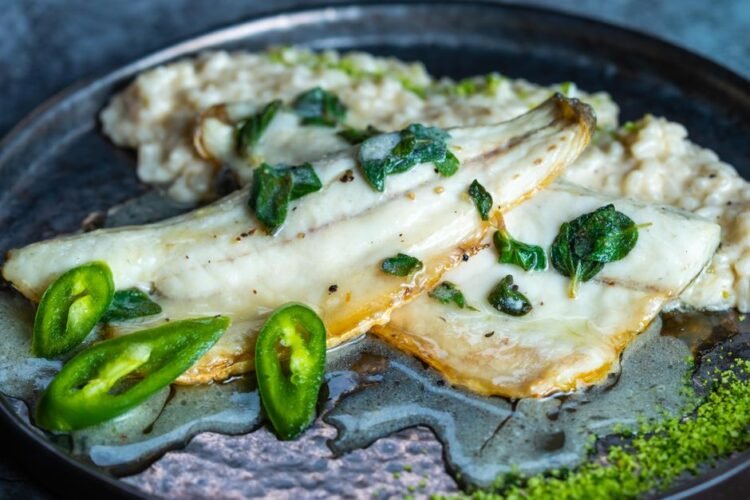 Bar Sauté, Polenta Crémeuse au Citron et Gremolata