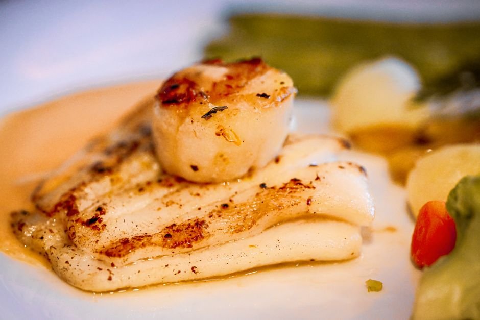 Saint-Jacques Poêlées Courgettes Grillées, Saveurs Vietnamiennes